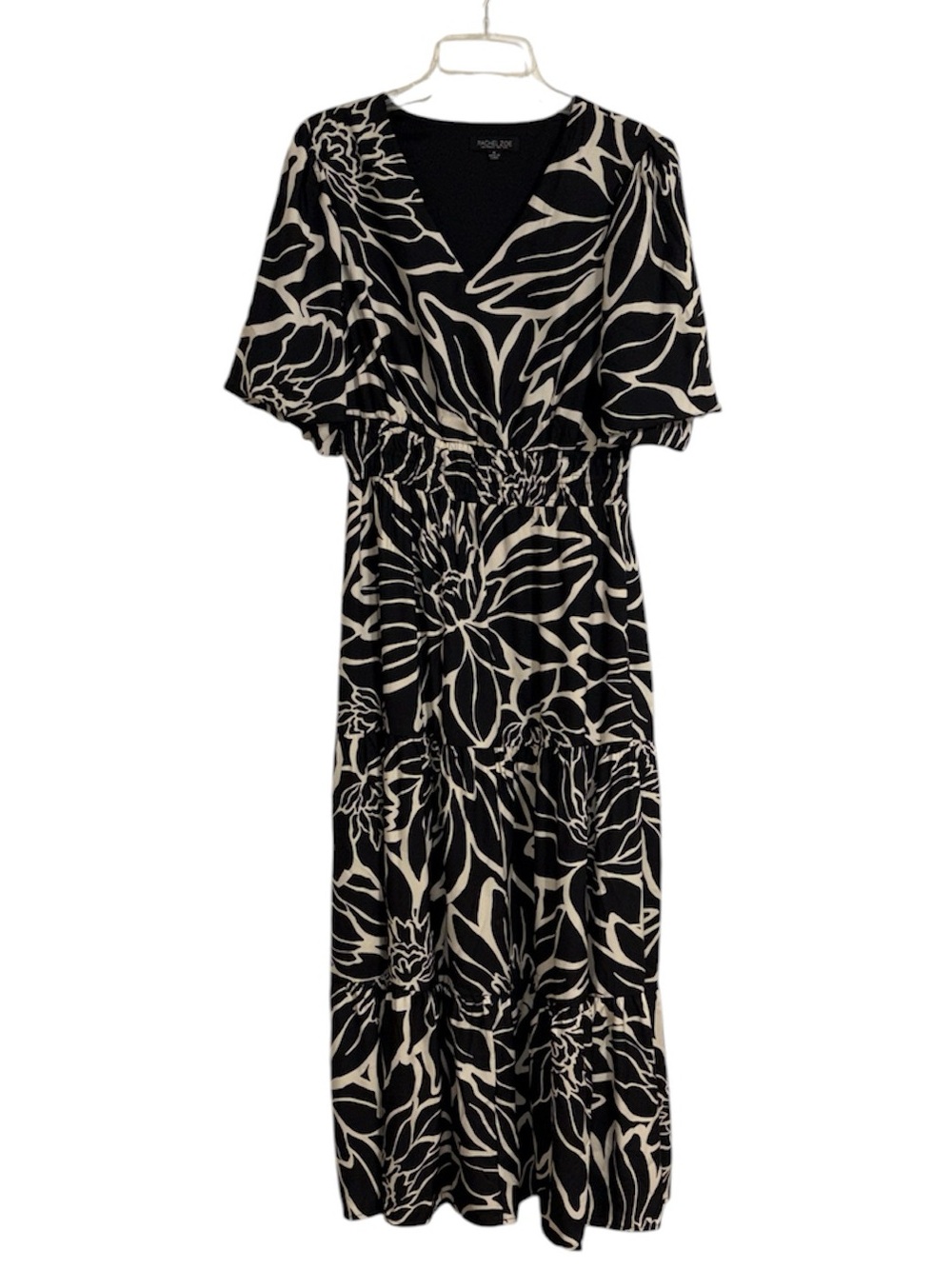 Rachel Zoe Black and White Floral Dress